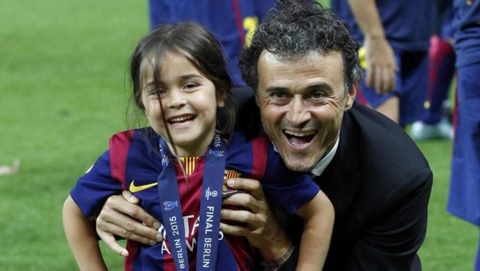 Luis Enrique e la sua Xana