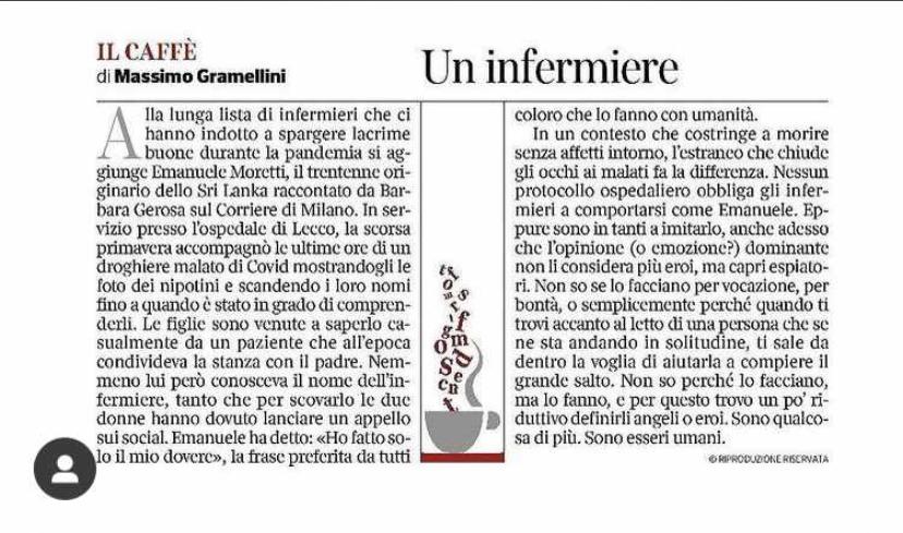Ne Angeli Ne Eroi Gli Infermieri Sono Esseri Umani Da Sempre