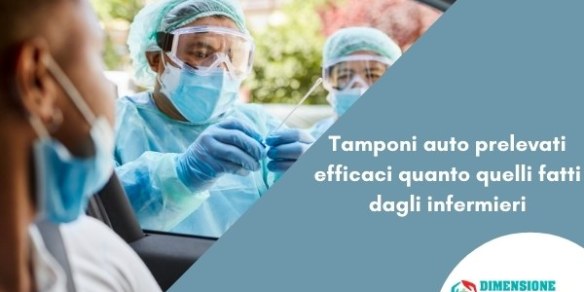 Tamponi auto prelevati efficaci quanto quelli fatti dagli infermieri