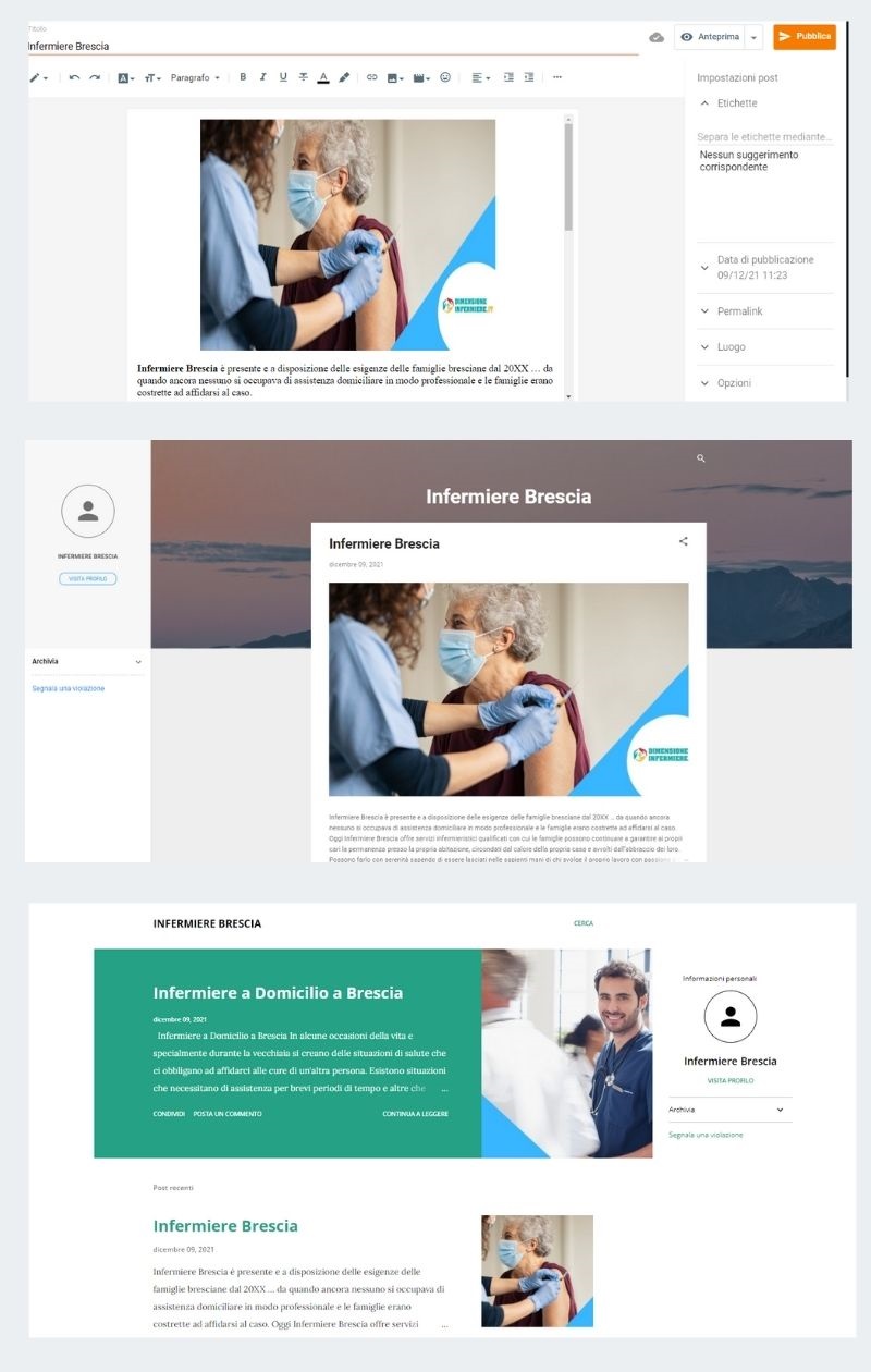 Blog infermiere per promozione online