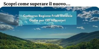 Concorso Regione Friuli Venezia Giulia per 130 infermieri a tempo indeterminato