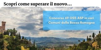 Concorso 69 OSS ASP in vari Comuni della Bassa Romagna