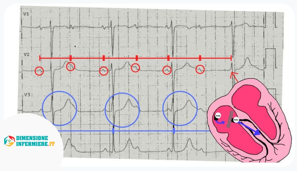 Blocco atrioventricolare (BAV) come riconoscerlo dall'elettrocardiogramma