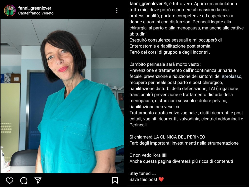 Infermiera si licenzia e apre "la Clinica del Perineo" 1 PhotoCollage 1670348091765
