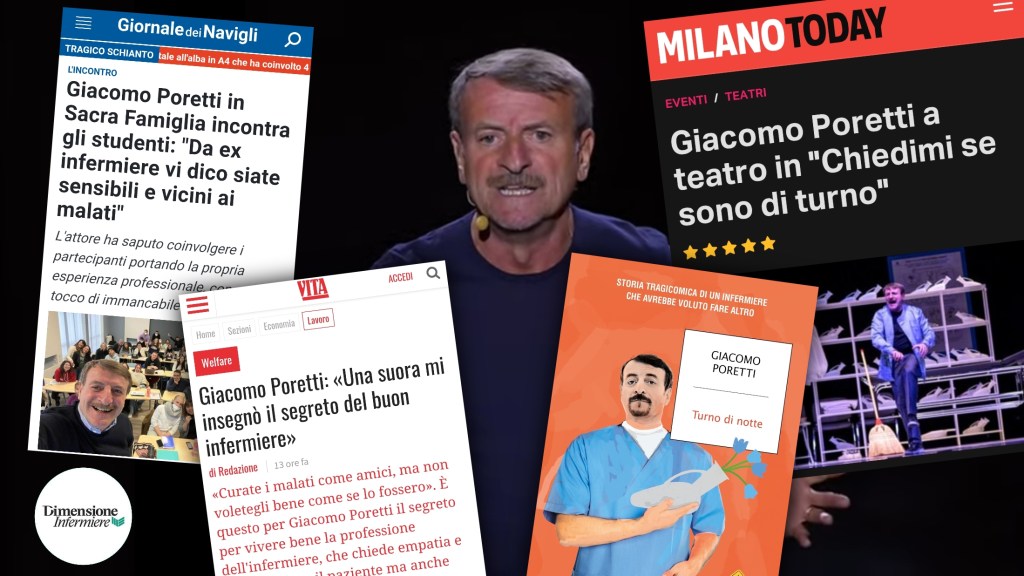 Giacomino, infermiere d'altri tempi, incontra gli studenti di Infermieristica e elargisce consigli 1 AddText 01 19 08.36.26