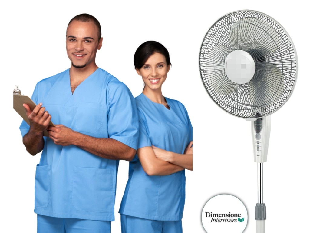 Troppo caldo in corsia: gli infermieri fanno collette per comprare ventilatori 1 IMG 20230708 180624