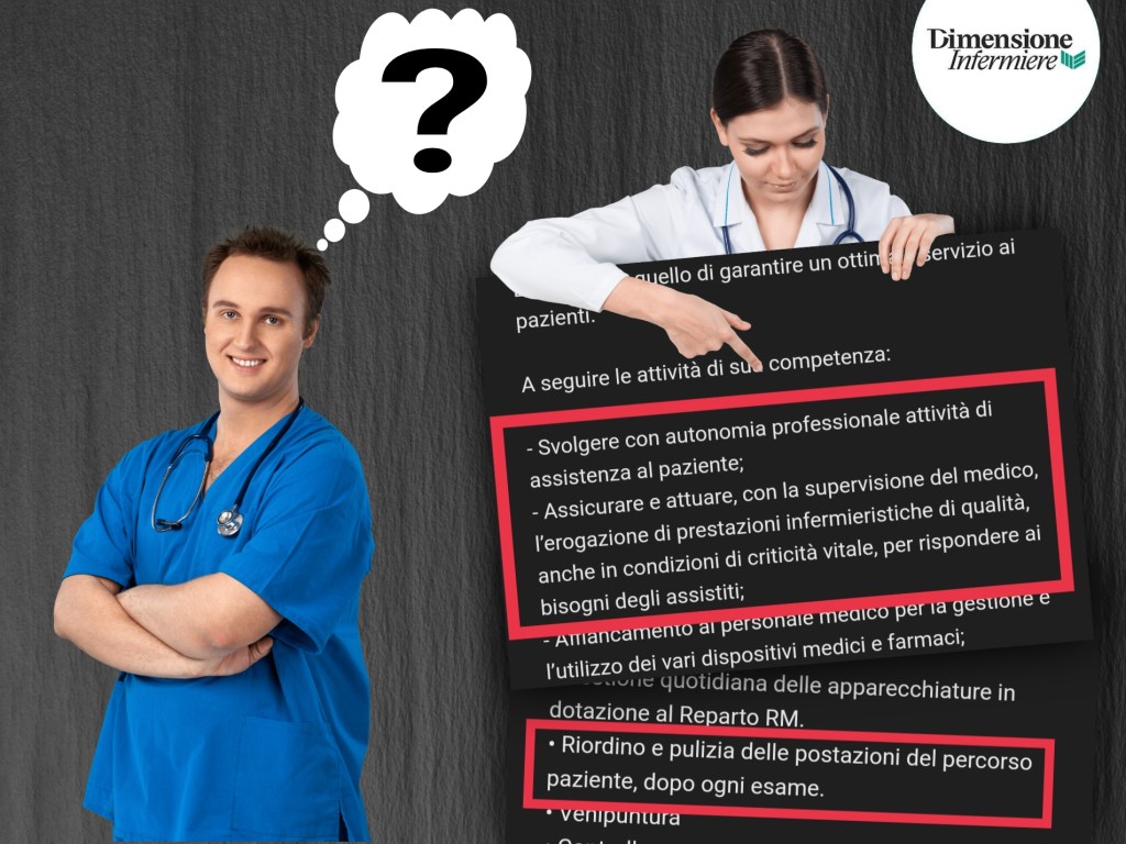 "Cercasi infermiere che svolga SOTTO LA SUPERVISIONE DEL MEDICO prestazioni infermieristiche di qualità" 1 AddText 11 02 10.50.46