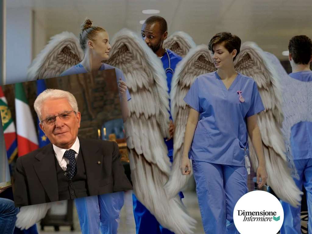 Infermieri e medici curano un anziano a domicilio dopo il lavoro, Mattarella: «Saranno premiati» 1 AddText 05 14 06.51.34