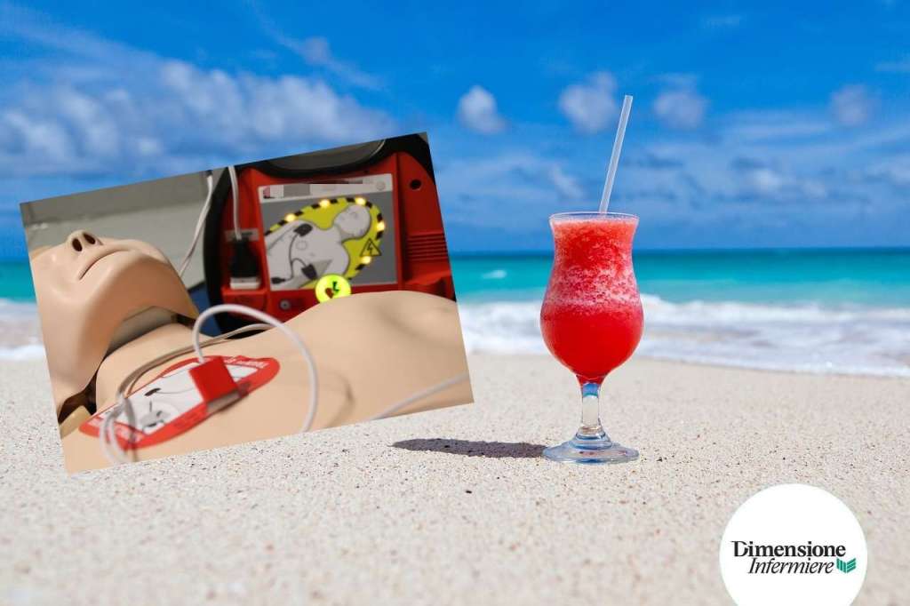 Malore in spiaggia, infermieri in vacanza salvano turista col defibrillatore 1 AddText 07 16 10.30.10