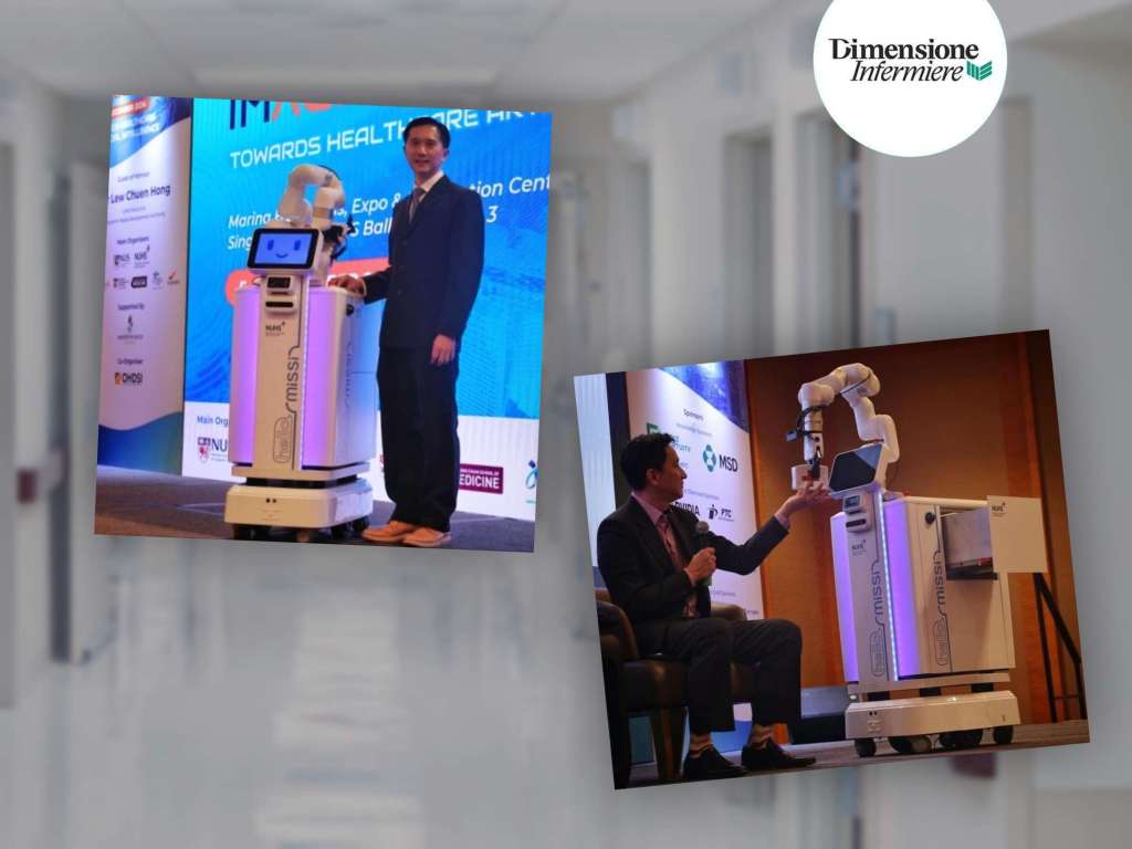 A Singapore arriva Missi, il "robot infermiere" dotato di sorriso sullo schermo 1 1733471535029