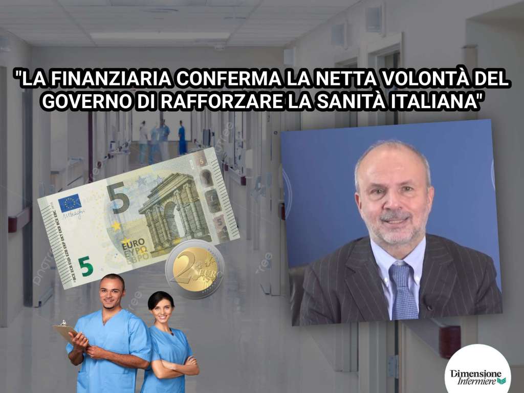 7 euro di aumento per gli infermieri. Schillaci: "Manovra seria e concreta" 1 1735551431628