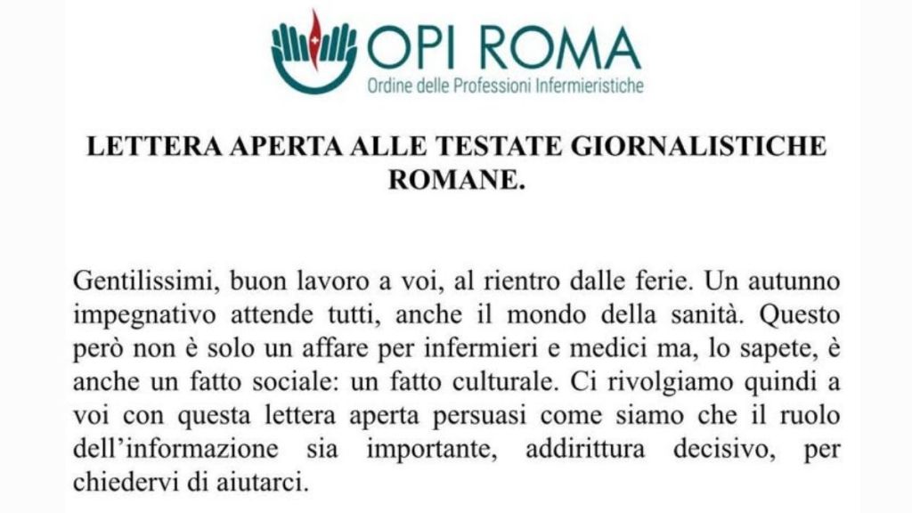 Zega (OPI Roma) ai giornalisti: “Aiutateci a farci capire” 1 Zega OPI Roma ai giornalisti Aiutateci a farci capire